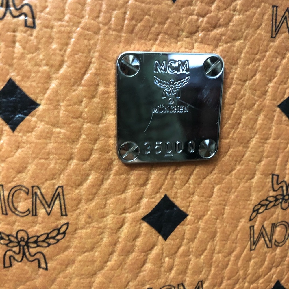 Large Authentic Mcm Back Pack In Perfect Condition - image 2